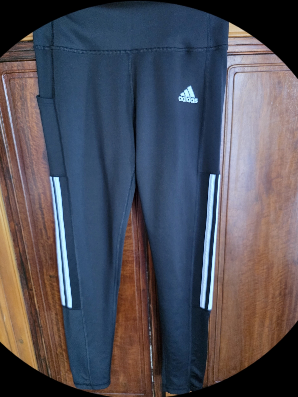 adidas Women's Primegreen Aeroready Black Active Leggings Size M